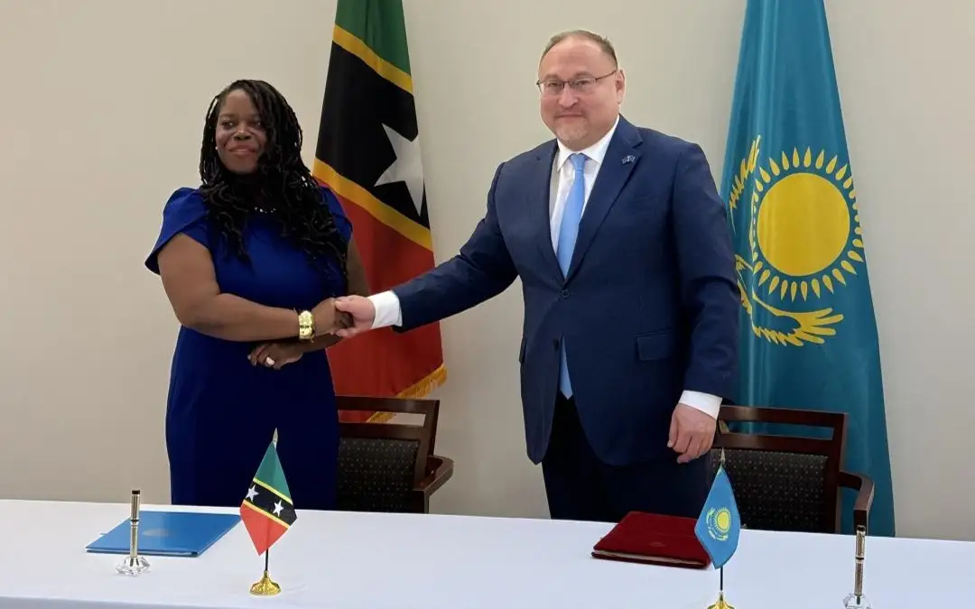 Kazakhstan and Saint Kitts and Nevis signed an agreement on a visa-free regime